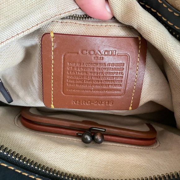Coach Rogue 30 Leather Purse - Picture 11 of 17